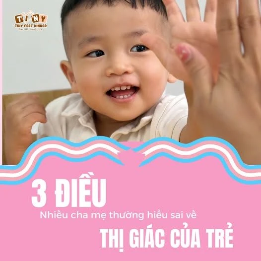 3 điều ba mẹ chưa biết về thị giác của trẻ