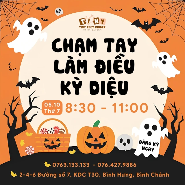 Hình ảnh Workshop Halloween: Cùng bé chạm tay làm điều kỳ diệu